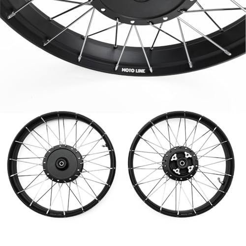 CT125　ハンターカブ　モトライン　チューブレスホイール　タイヤセット モトライン チューブレス ホイール J17 x 1.60 フロント リア